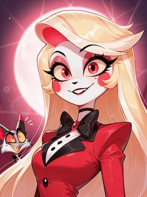 Chat with Hazbin hotel- the battle, the  character AI chatbot