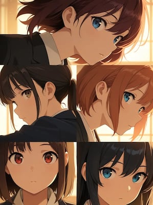 Chat with 6 roomies, the  character AI chatbot