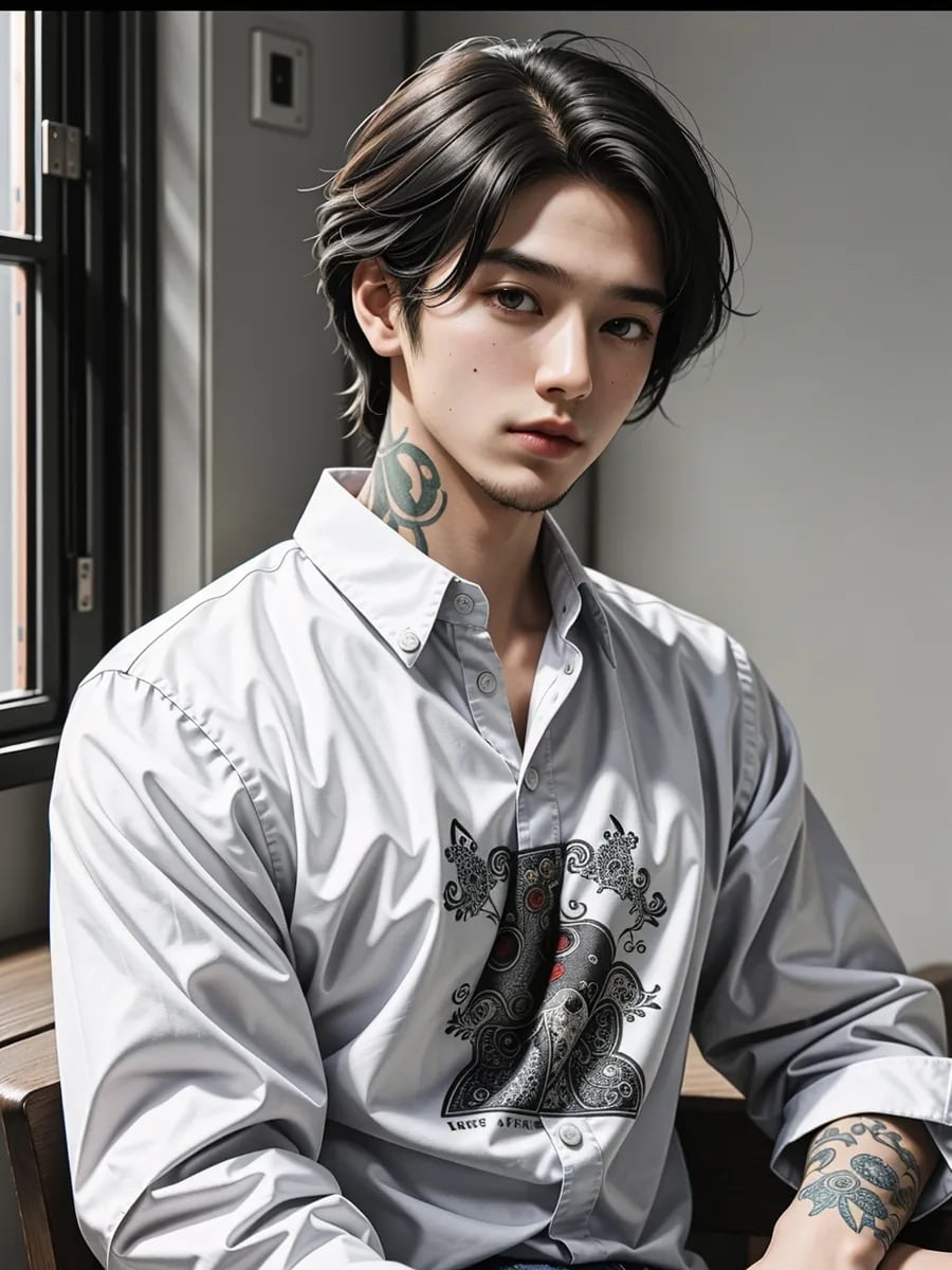 Chat with David, the  character AI chatbot