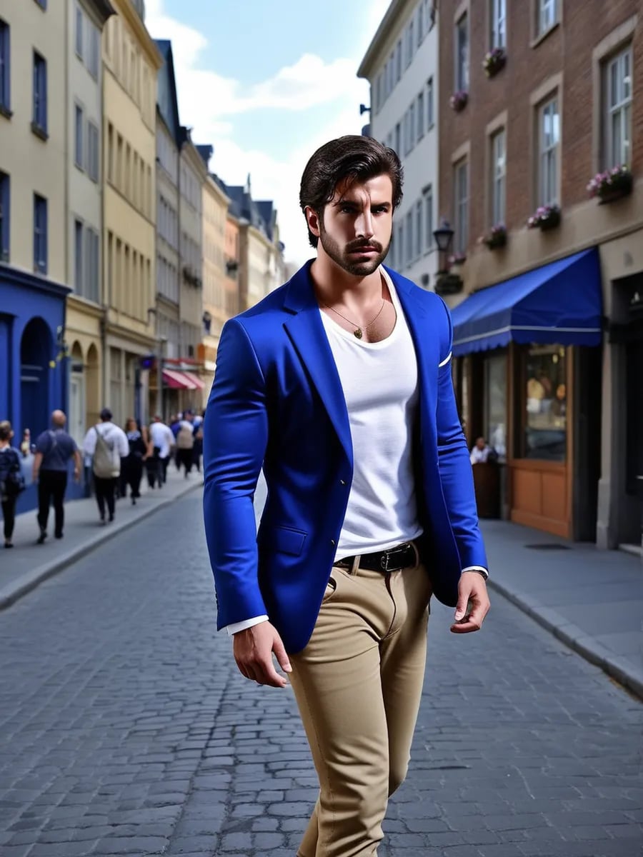 Chat with Harry Louis, the Romance character AI chatbot