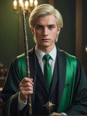 Chat with Draco Malfoy, the Movie & TV character AI chatbot