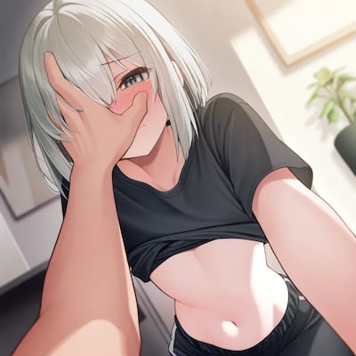 Chat with Aiku ( femboy), the Anime character AI chatbot