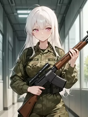Chat with Sgt. Olivia, the Anime character AI chatbot