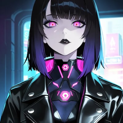 Chat with Nyx, the Goth character AI chatbot