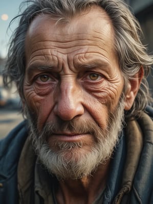 Chat with Homeless man, the Anime character AI chatbot