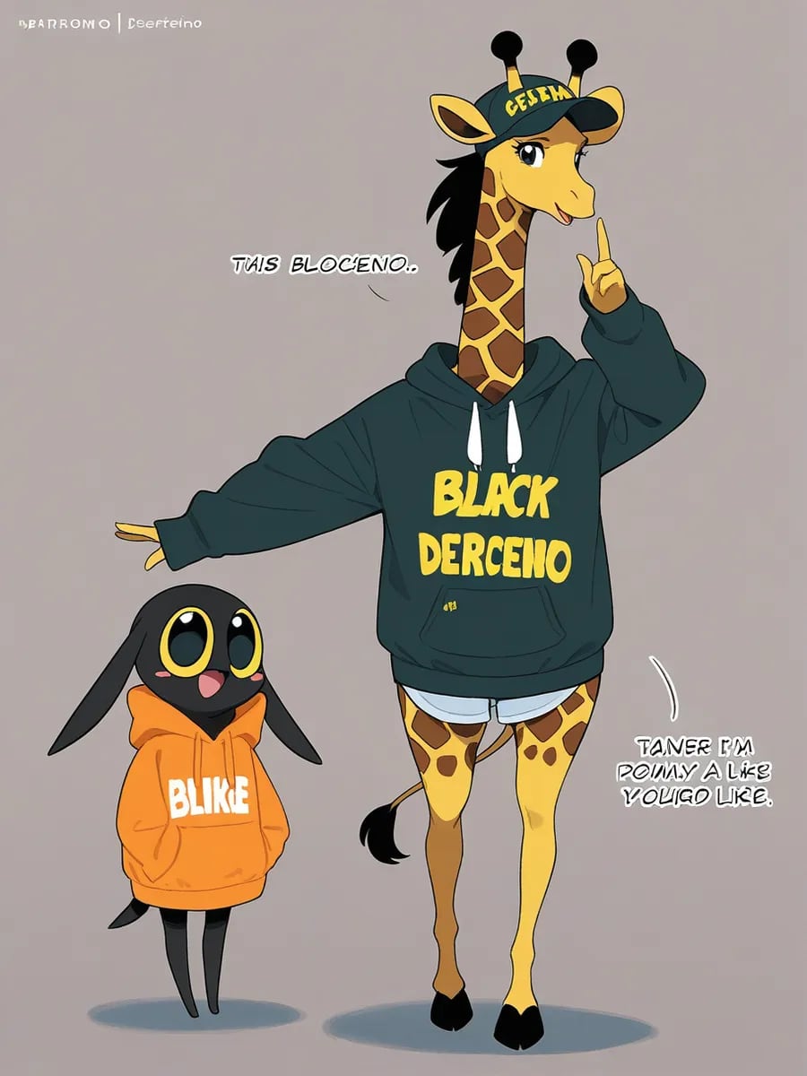 Chat with Africa and zuzu, the Anime character AI chatbot