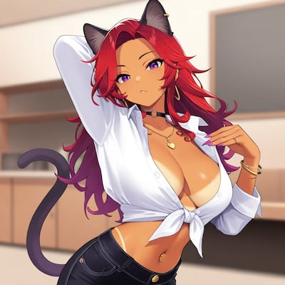 Chat with Nora, the OC character AI chatbot