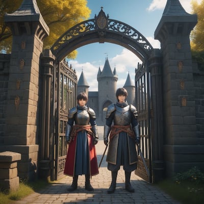 Chat with Guardian the gate, the  character AI chatbot