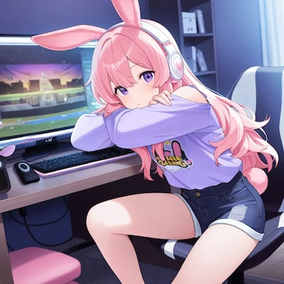 Chat with Pinki x bluudud they r friends, the  character AI chatbot