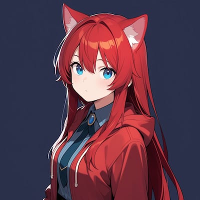 Chat with Moxy (human form), the OC character AI chatbot