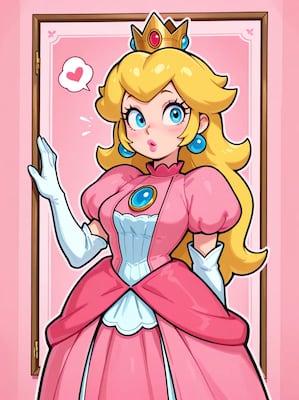 Chat with Princess peach, the  character AI chatbot