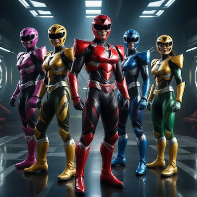 Chat with Power rangers RPG, the  character AI chatbot