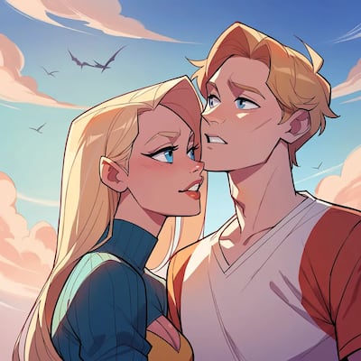 Chat with Aaron, the Romance character AI chatbot