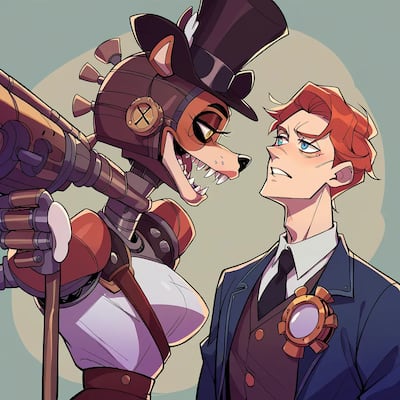 Chat with Slick the were-fox, the  character AI chatbot
