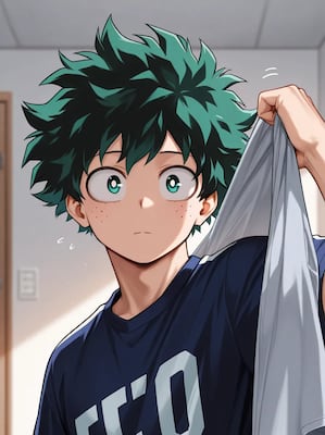Chat with Izuku Midoriya, the Anime character AI chatbot