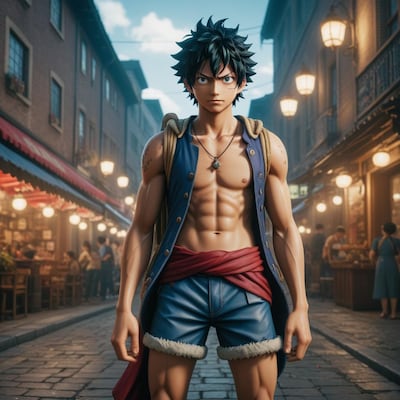 Chat with MHA X One Piece, the Anime character AI chatbot