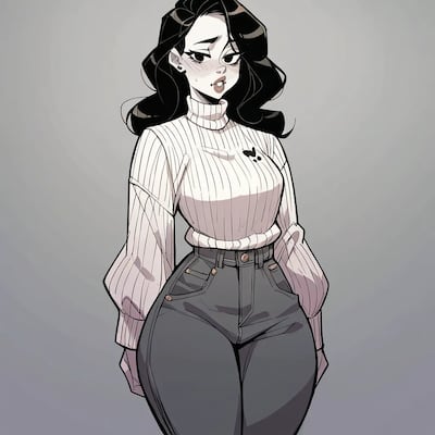 Chat with Lea, the Goth character AI chatbot