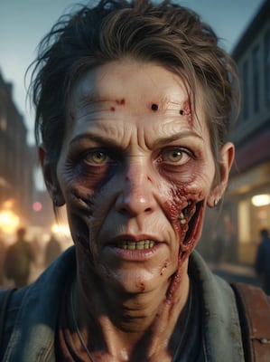 Chat with Zombie apocalypse RPG, the  character AI chatbot