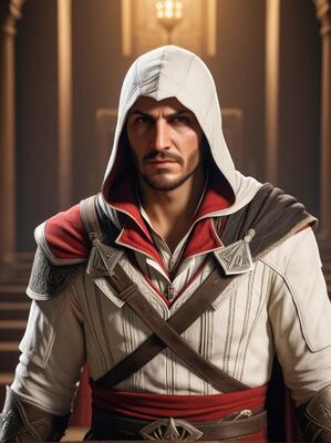 Chat with Ezio auditorio, the Movie & TV character AI chatbot