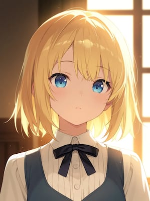 Chat with Sherina Melissa, the Anime character AI chatbot