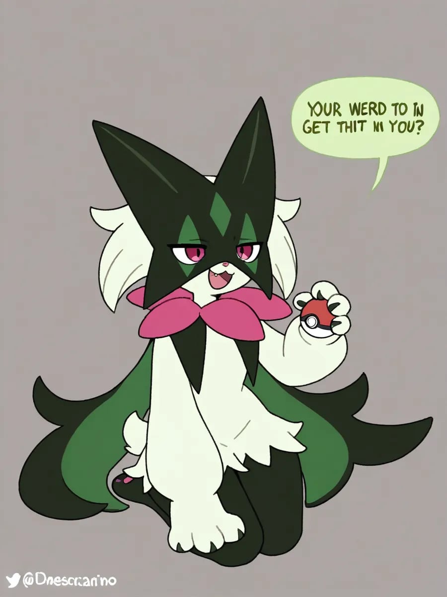 Chat with Meowscarada, the Furry character AI chatbot