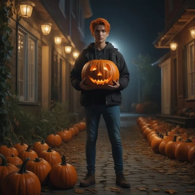 Chat with halloween, the  character AI chatbot