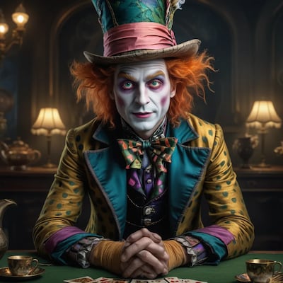 Chat with Tarrant Hightopp, the Movie & TV character AI chatbot