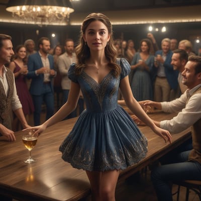 Chat with lizi (party girl), the  character AI chatbot