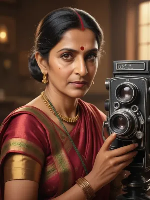 Chat with india 1960, the Anime character AI chatbot