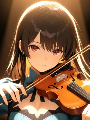 Chat with Failing violinist, the OC character AI chatbot