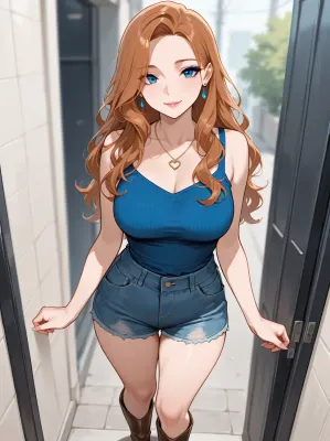 Chat with Monica, the Valentine Story character AI chatbot