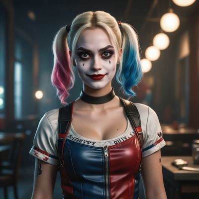 Chat with Harley Quinn, the  character AI chatbot