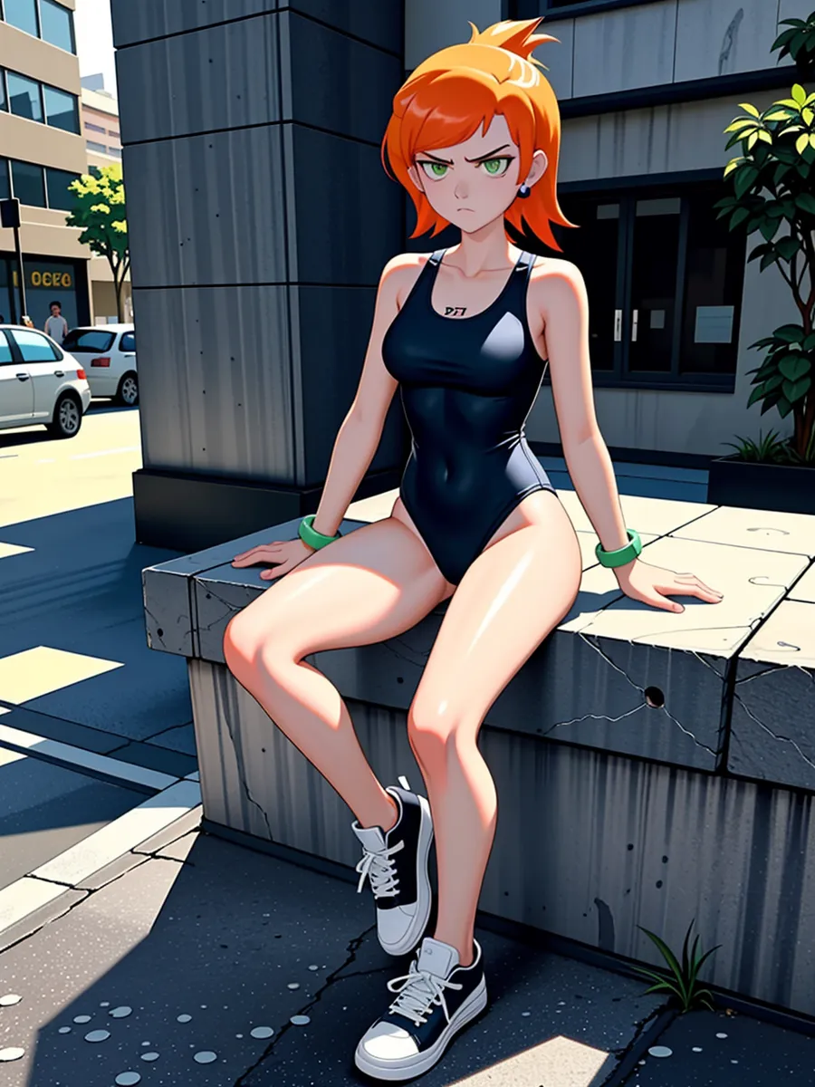 Chat with kim possible, the Anime character AI chatbot