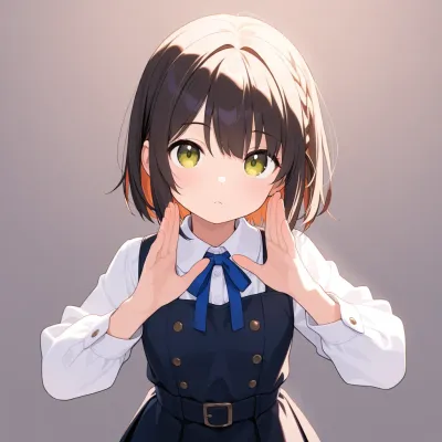 Chat with Cute girl, the Anime character AI chatbot