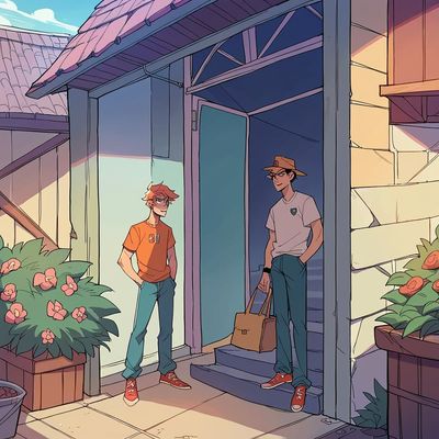 Chat with jake, the Anime character AI chatbot