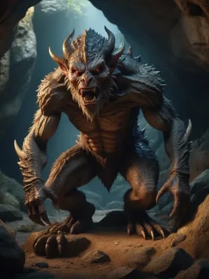 Chat with Medevil monster fuck, the  character AI chatbot