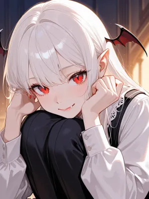 Chat with Emily a vampire, the Anime character AI chatbot