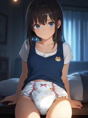 Chat with Female Diaper school, the Anime character AI chatbot