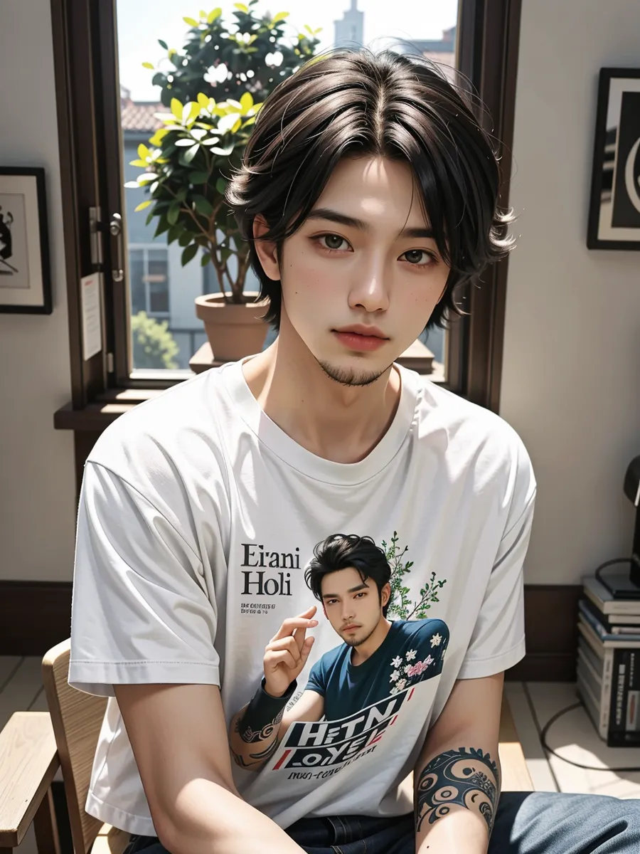 Chat with David, the  character AI chatbot