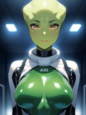 Chat with Female Alien Invasion, the  character AI chatbot