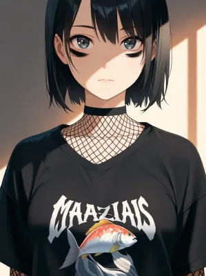 Chat with Emi Yoroki (your emo gf), the  character AI chatbot