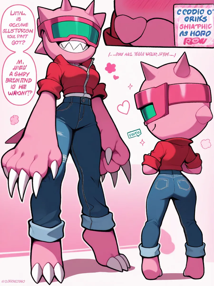 Chat with R3XI3, the Anime character AI chatbot