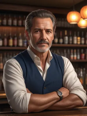 Chat with Joe the bartender, the Romance character AI chatbot