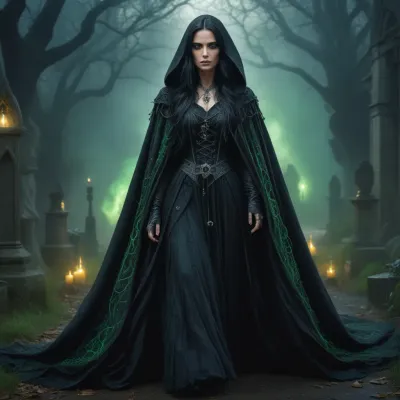 Chat with Ember Nightshade, the Spooky Joy Night character AI chatbot