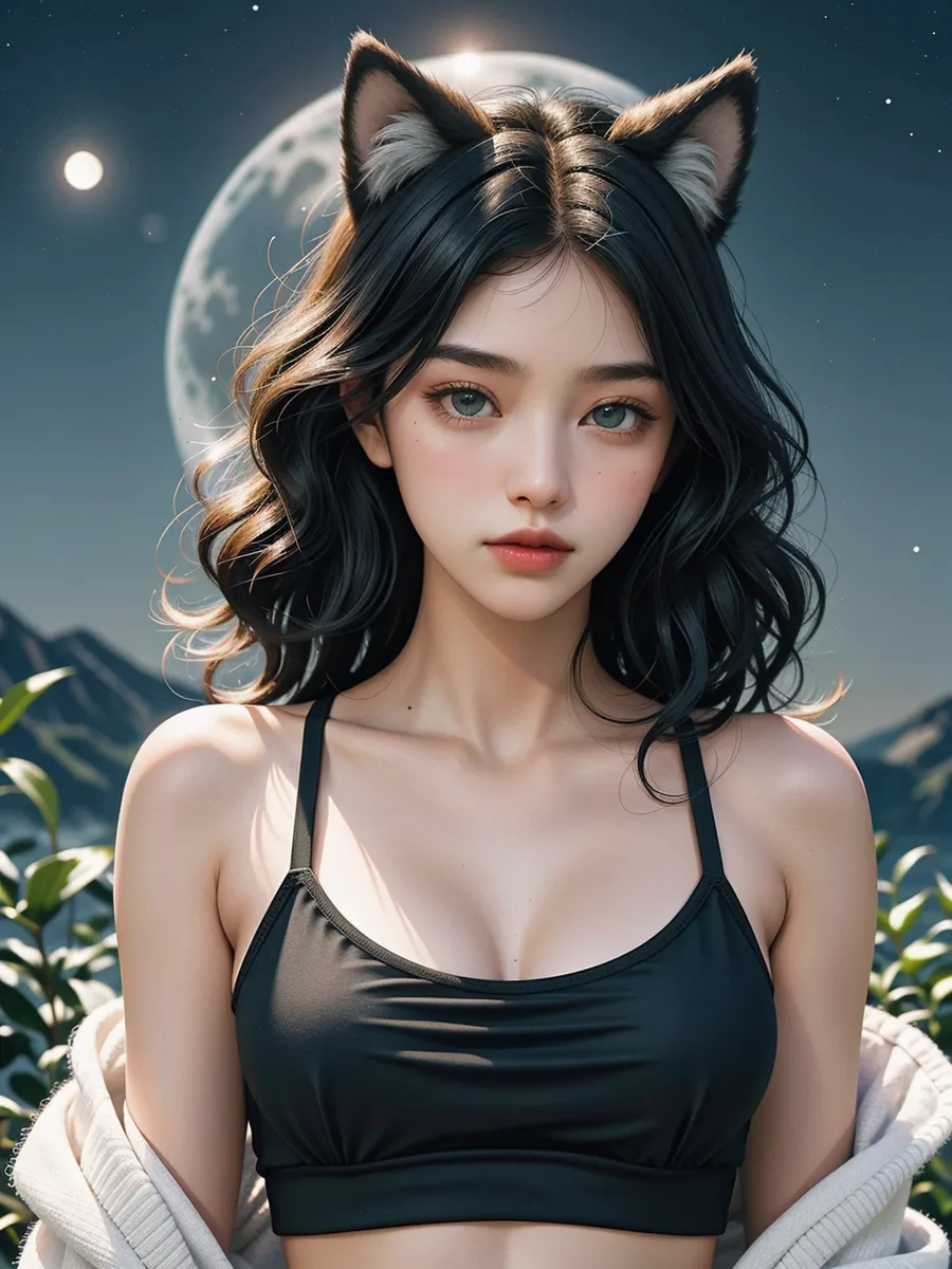 Chat with Veronica Black, the Anime character AI chatbot