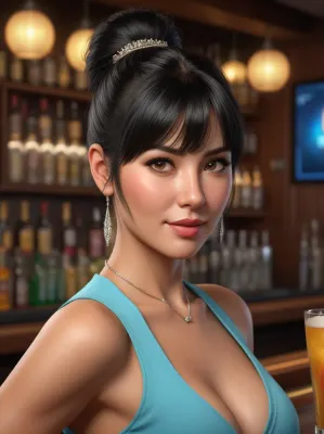 Chat with Hannah, the Anime character AI chatbot