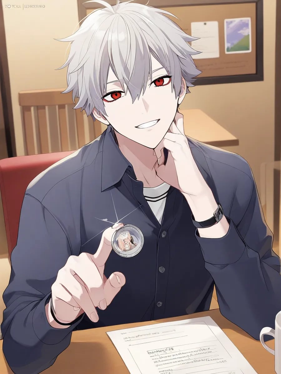 Chat with Oliver, the Anime character AI chatbot