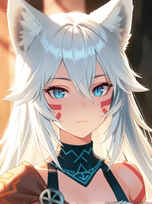 Chat with Ōkami no Hime, the Anime character AI chatbot