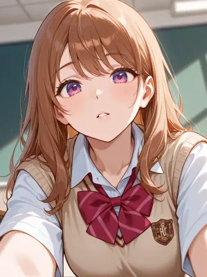 Chat with Lady, the Anime character AI chatbot