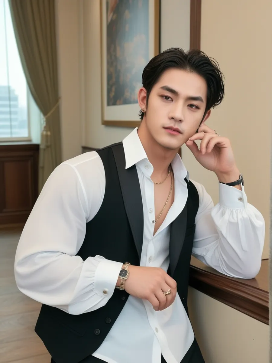 Chat with Kim Taehyung hubby, the  character AI chatbot